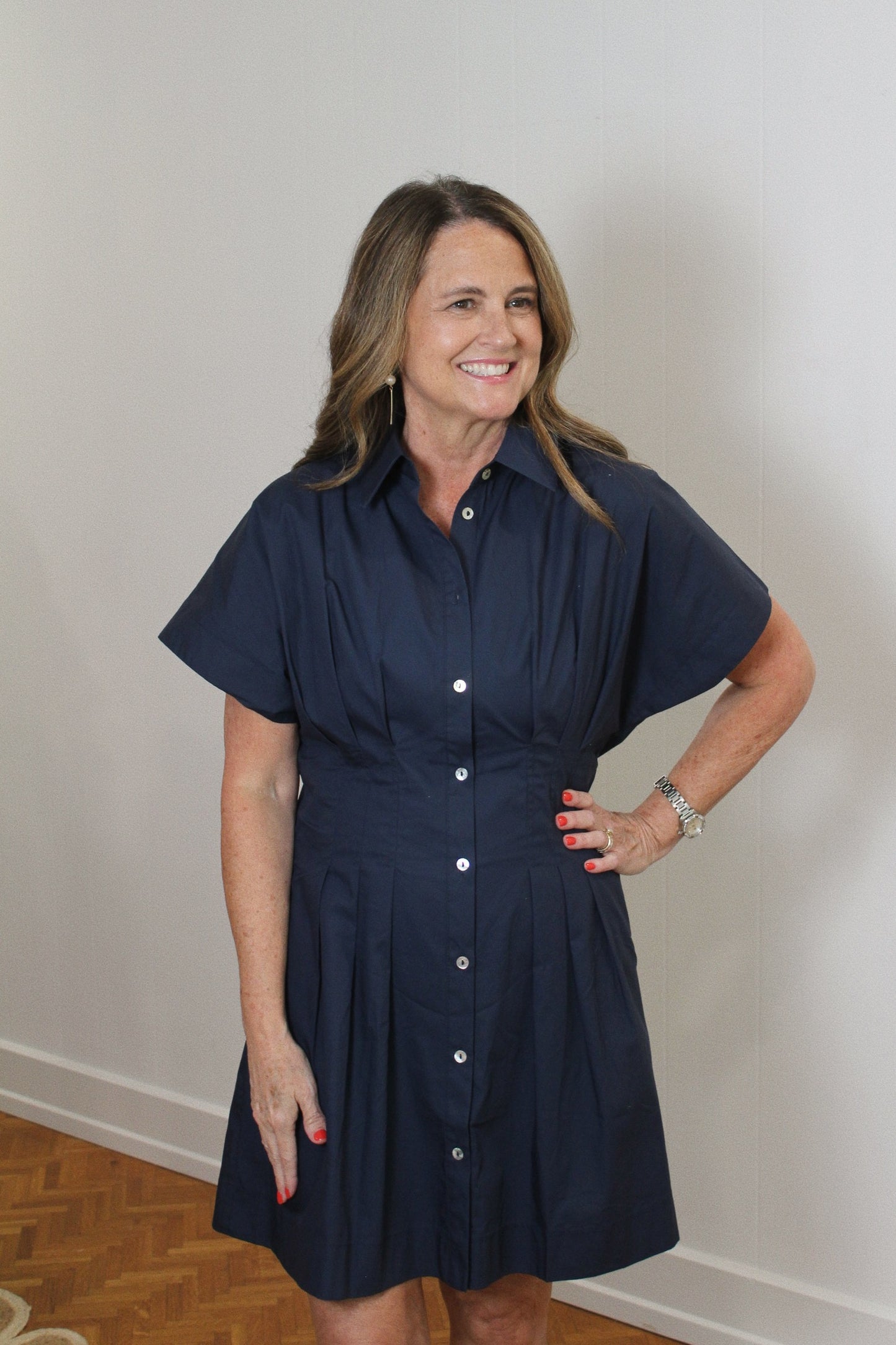 Pinched Navy Mini