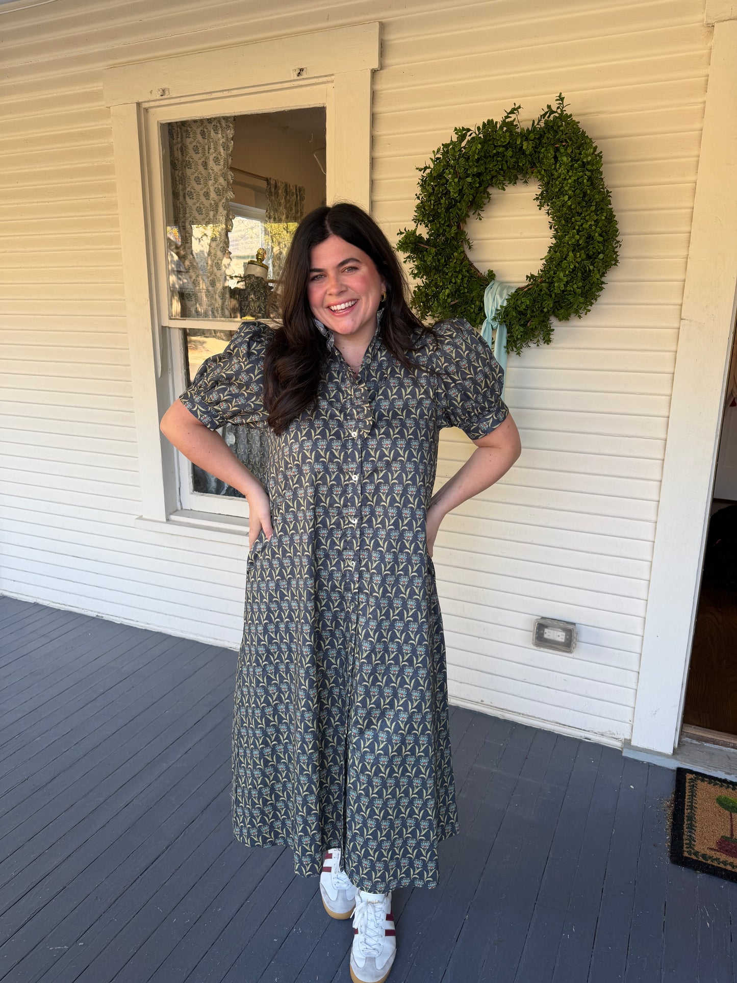 Navy Bailey Dress