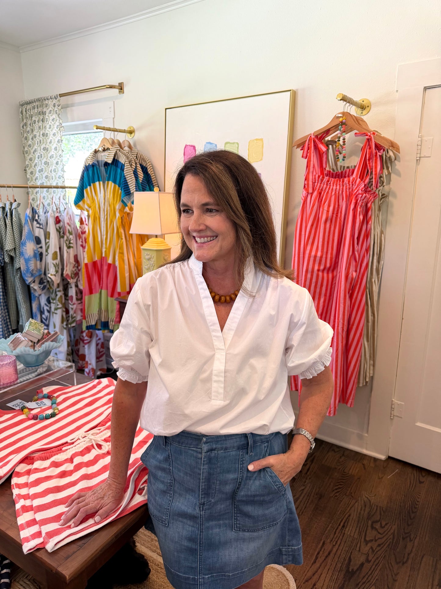 Puff Sleeve Blouse