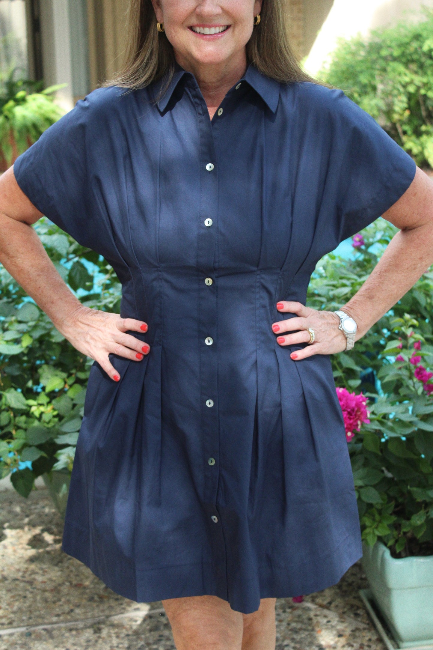 Pinched Navy Mini