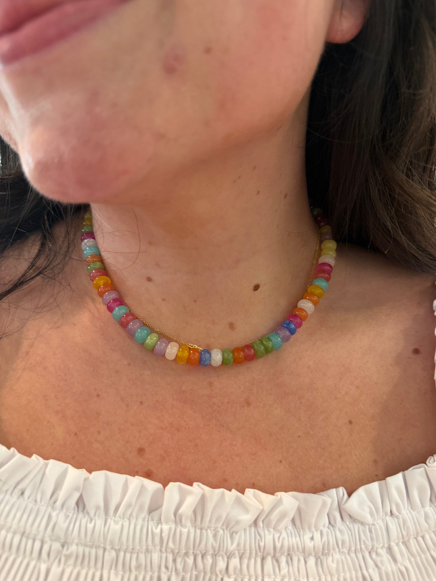 Pastel Bead Necklace