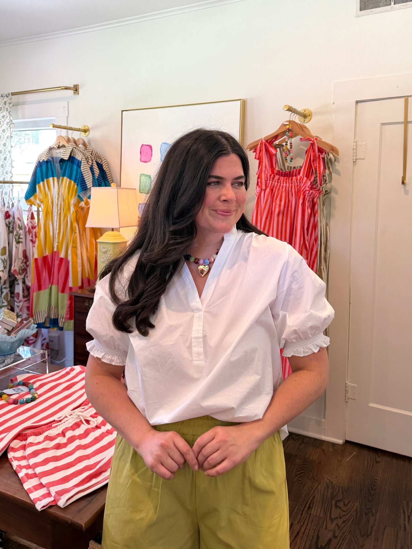 Puff Sleeve Blouse
