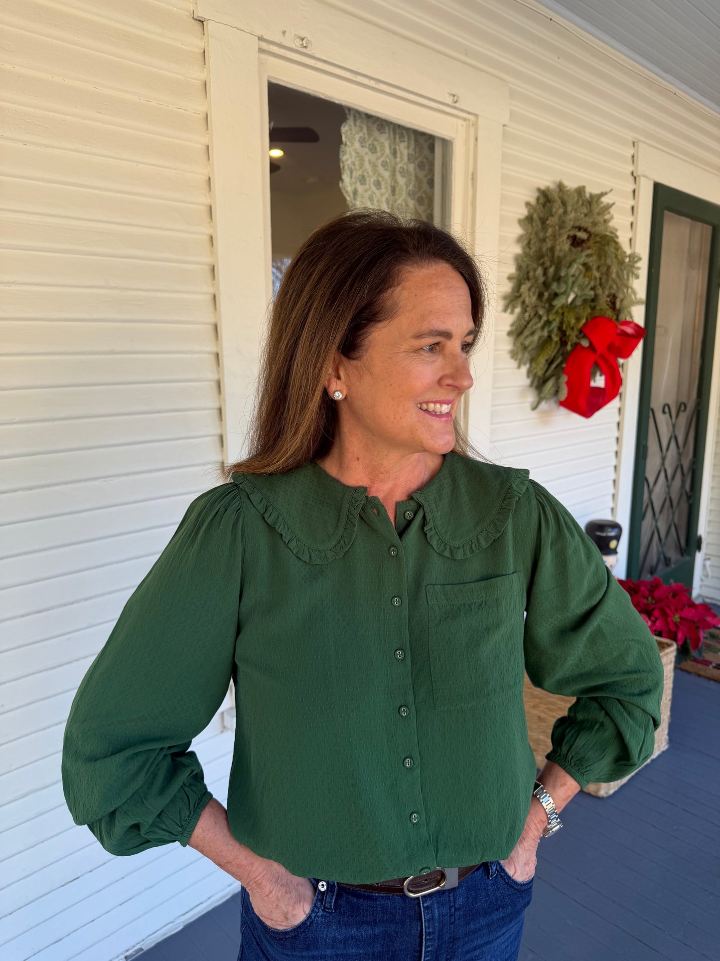 Emerald Blouse