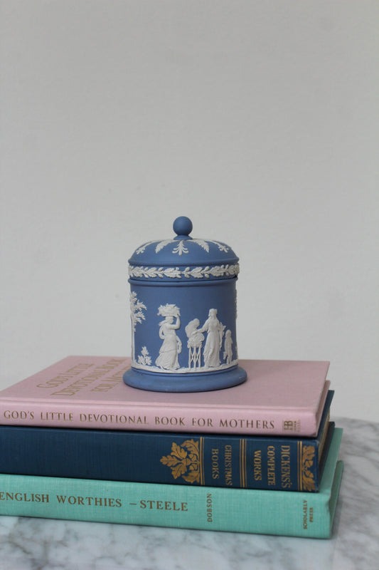 Wedgwood Blue Canister