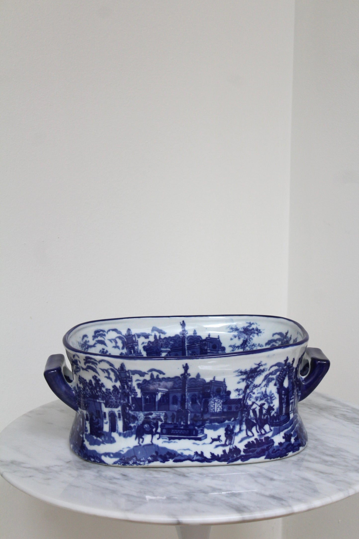 Blue & White Foot Bath